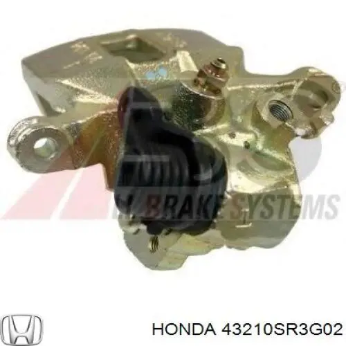 Суппорт тормозной задний правый 43210SR3G02 Honda