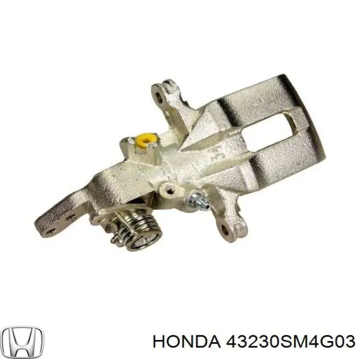 Суппорт тормозной задний левый 43230SM4G03 Honda