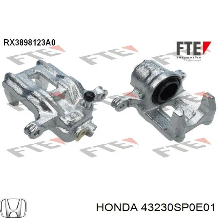 Задний левый суппорт Honda 43230SP0E01 цена, от 41.24 USD