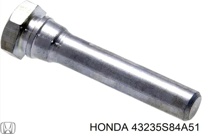 Направляющая суппорта заднего Honda 43235S84A51