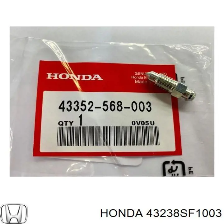  Honda 43238SF1003 цена, от 7.83 USD