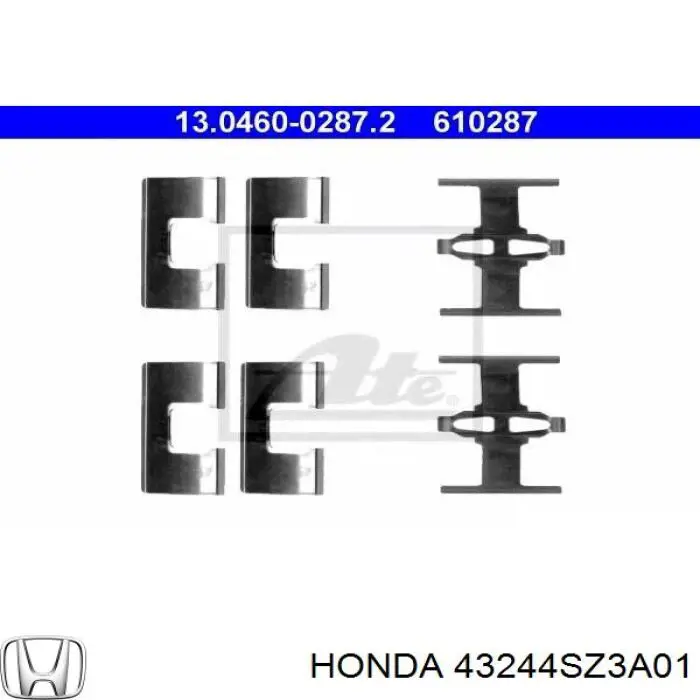  Honda 43244SZ3A01 цена, от 7.60 USD