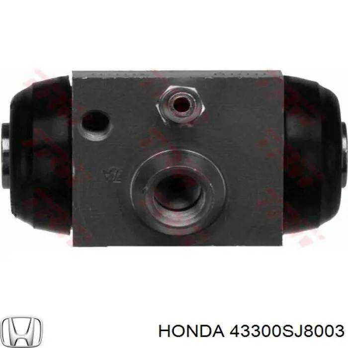 Цилиндр тормозной колесный рабочий задний на Honda Logo GA3