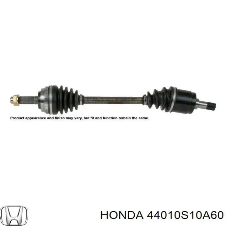 Полуось (привод) передняя правая Honda 44010S10A60