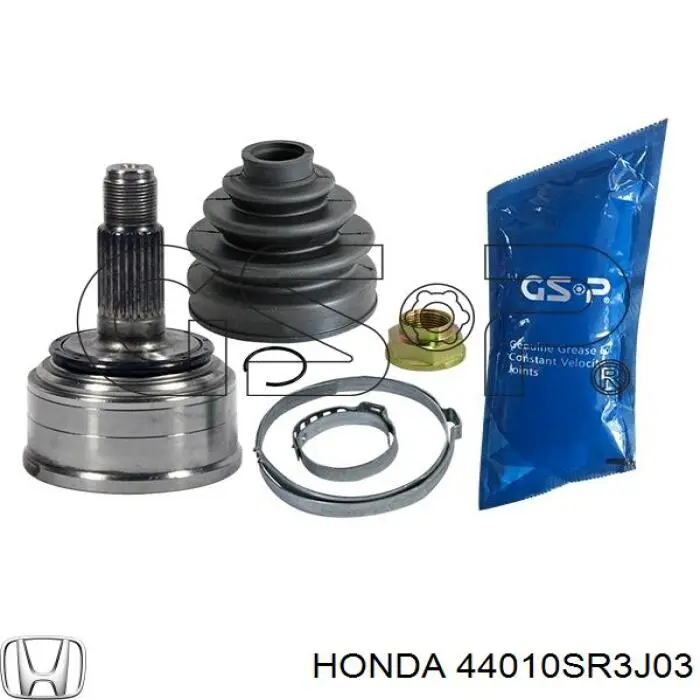 ШРУС наружный передний 44010SR3J03 Honda