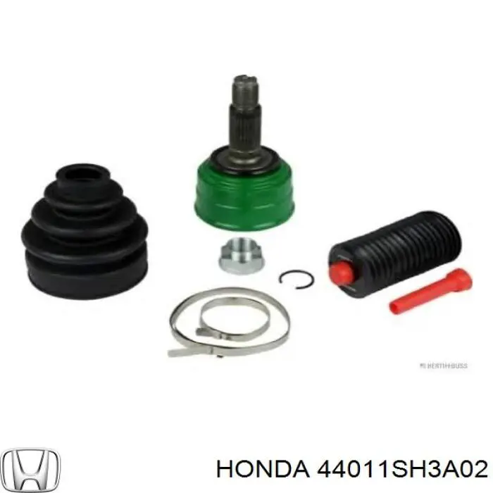 44011SH3A02 Honda полуось (привод передняя левая)