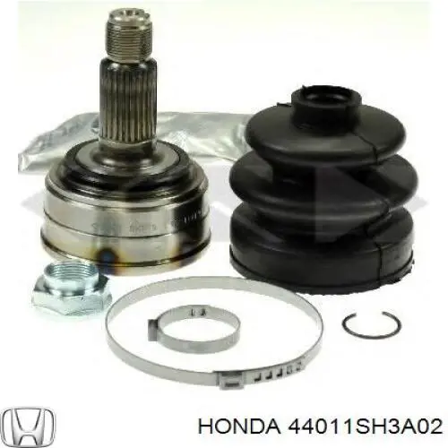 Полуось передняя левая на Honda Civic IV ED, EF