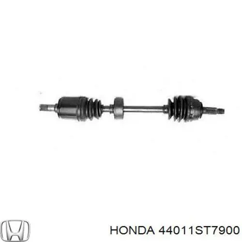 44011ST7900 Honda Полуось передняя, правая