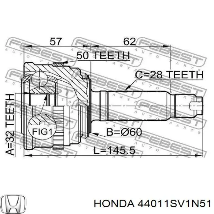 44011SV1N51 Honda