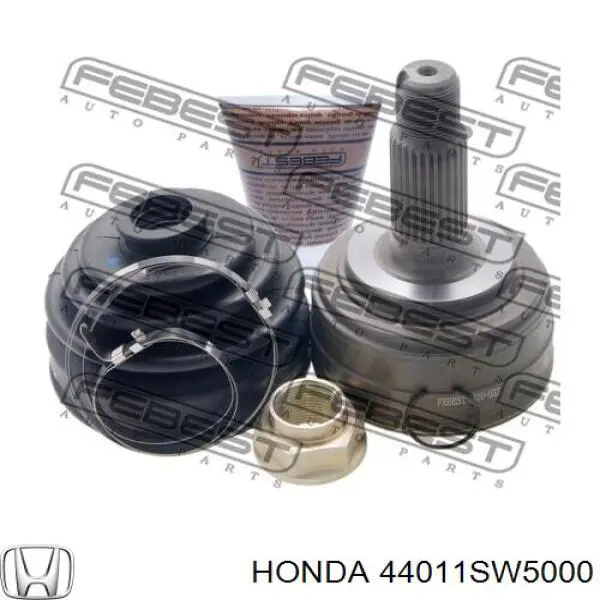 Левая полуось 44011SW5000 Honda