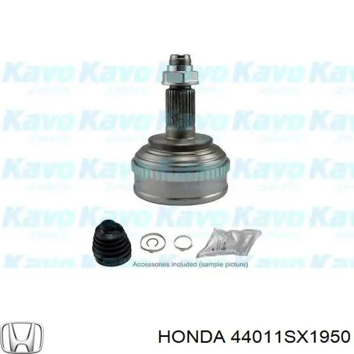 44011-SX1-950 Honda полуось (привод передняя левая)