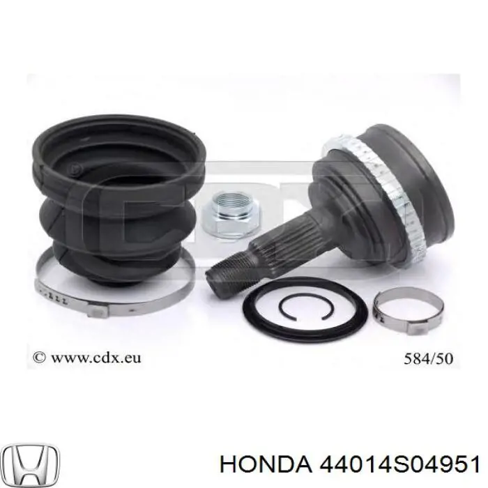 ШРУС наружный передний 44014S04951 Honda