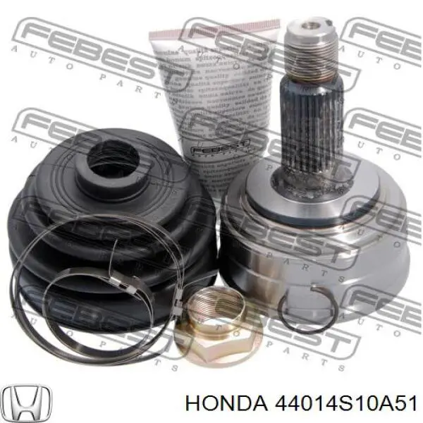 ШРУС наружный передний 44014S10A51 Honda