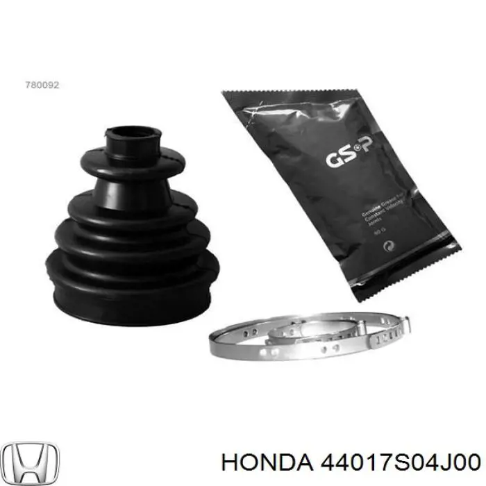 44017-S04-J00 Honda пыльник шруса передней полуоси внутренний