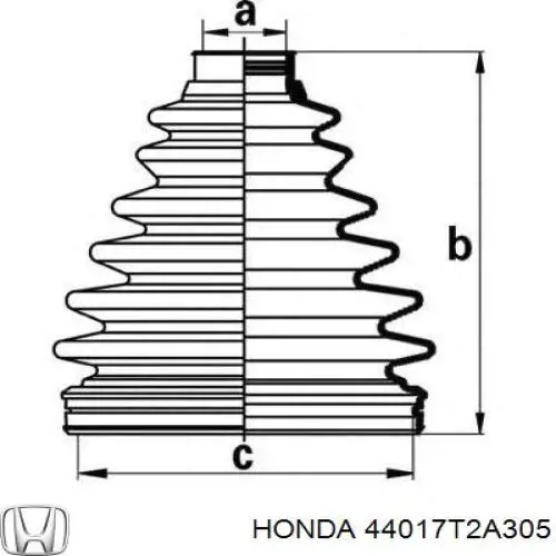  44017T2A305 Honda