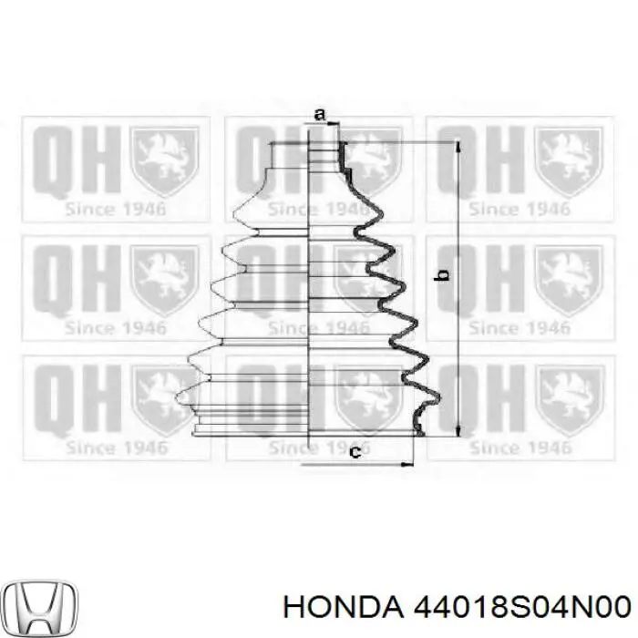 Чехол шруса Honda 44018S04N00 цена, от 10.94 USD