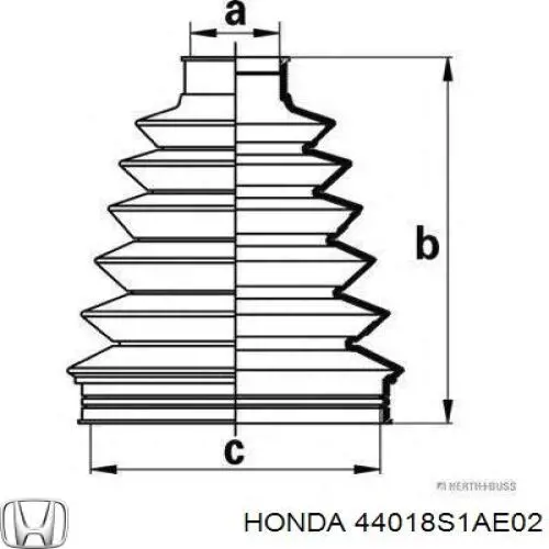 Купить 44018S1AE02 Honda 