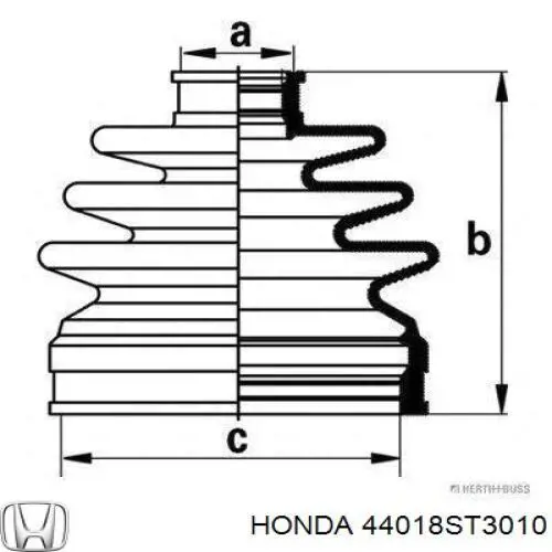 44018ST3010 Honda
