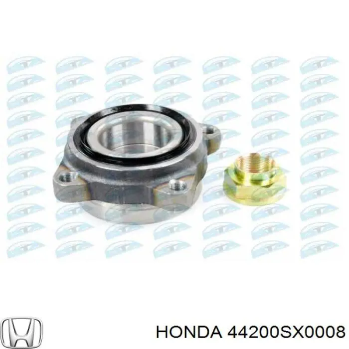 Комплект подшипника ступицы колеса Honda 44200SX0008 цена, от 33.25 USD