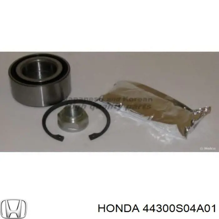 Подшипник ступицы передней Honda 44300S04A01