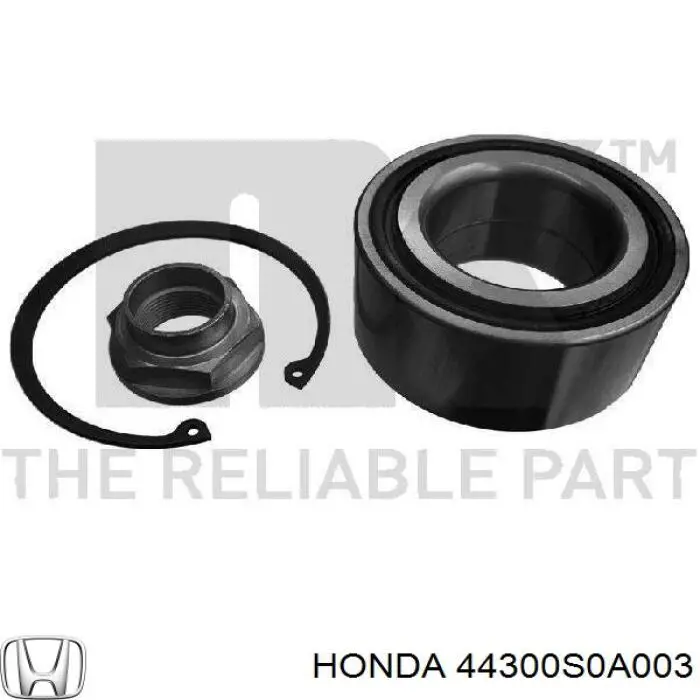 Подшипник ступицы 44300S0A003 Honda