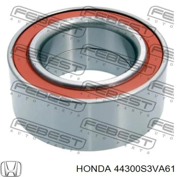 Cojinete de rueda trasero 44300S3VA61 Honda/Acura