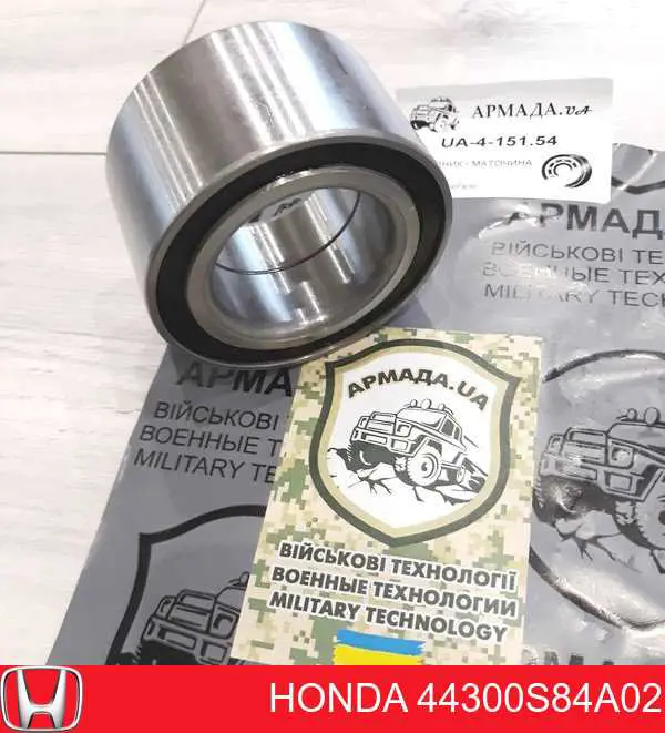 Подшипник ступицы 44300S84A02 Honda
