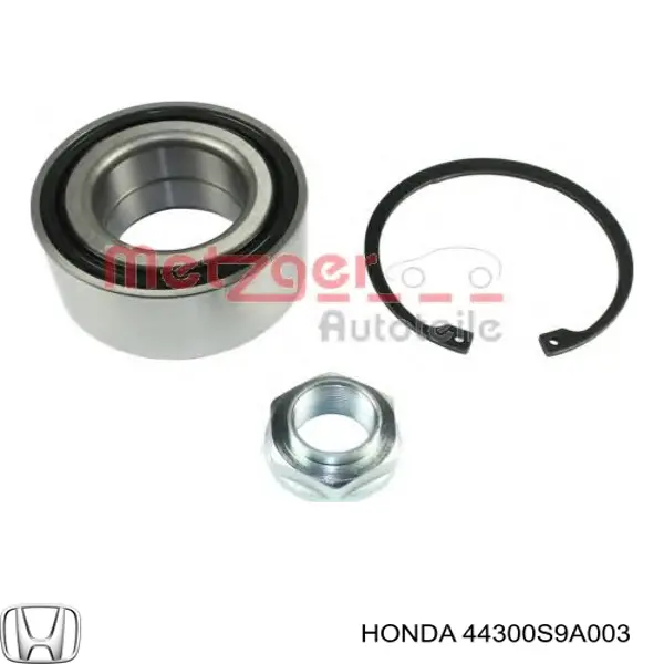 44300S9A003 Honda Подшипник ступицы передней