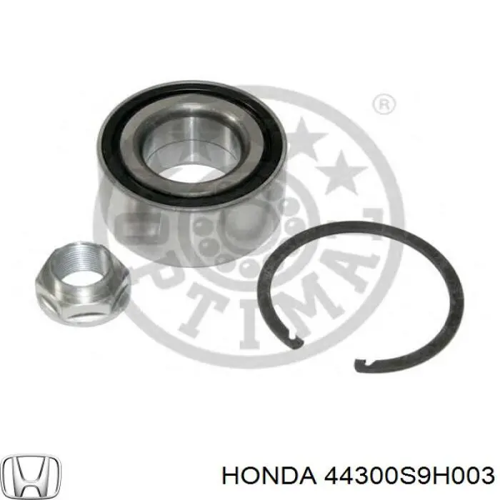 Cojinete de rueda delantero 44300S9H003 Honda