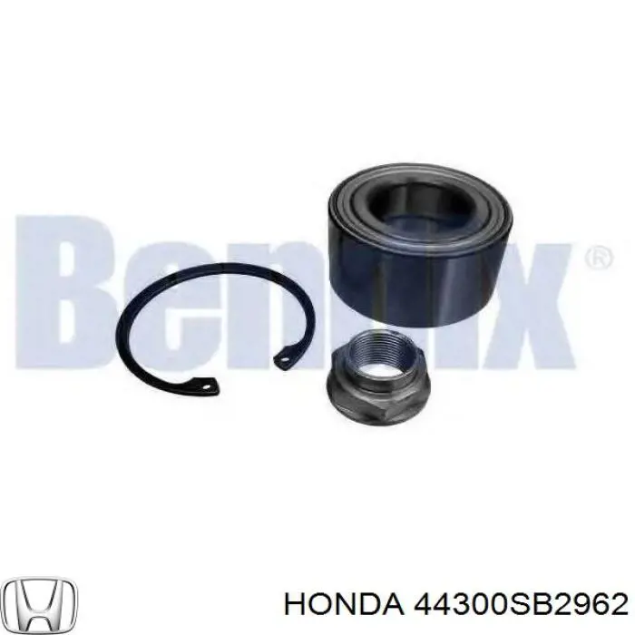 Cojinete de rueda delantero 44300SB2962 Honda