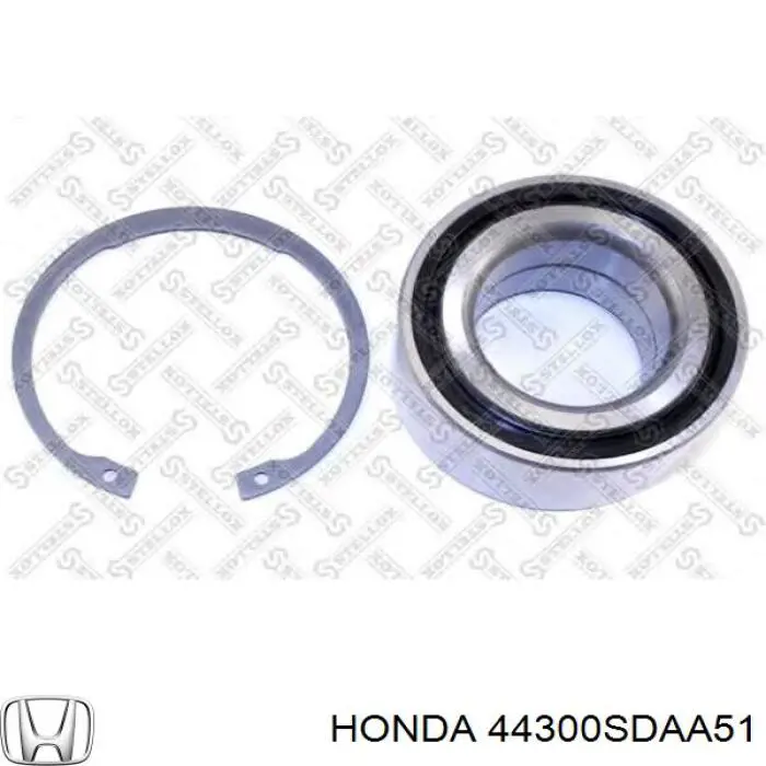 Купить 44300SDAA51 Honda Подшипник передней ступицы