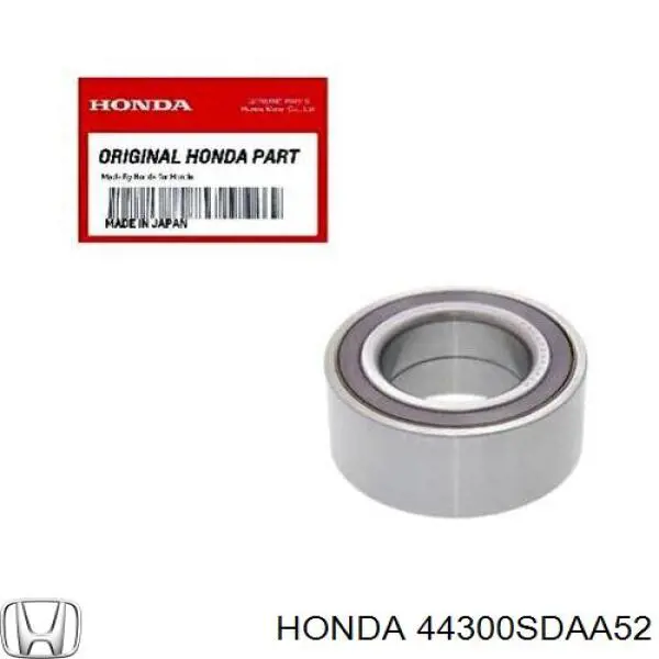 Cojinete de rueda delantero 44300SDAA52 Honda/Acura