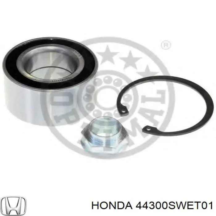 44300SWET01 Honda Подшипник ступицы задней