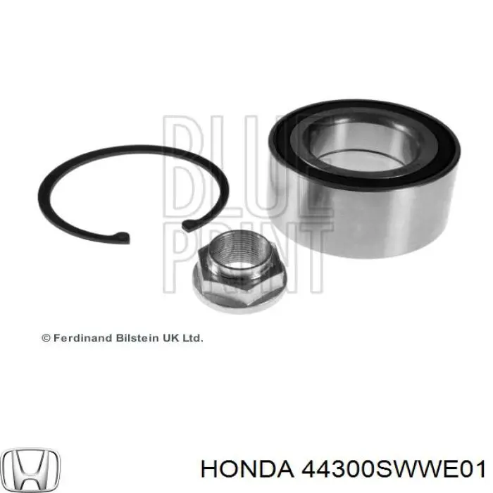 Подшипник задней ступицы 44300SWWE01 Honda