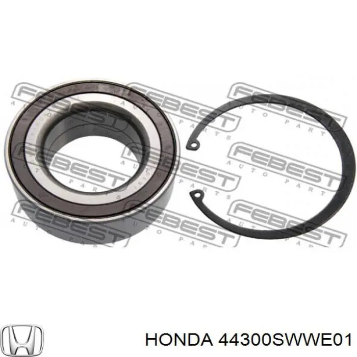 44300SWWE01 Honda Подшипник ступицы задней