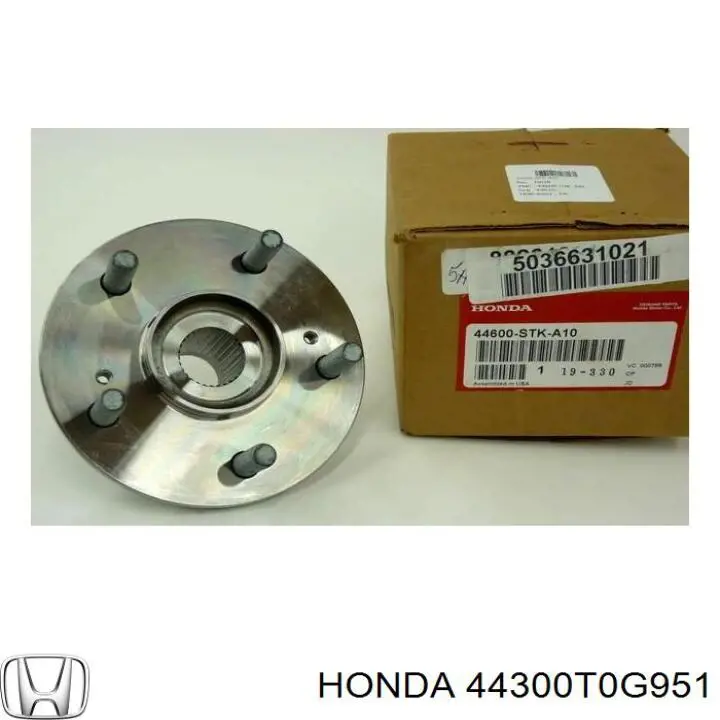Комплект подшипника ступицы колеса Honda CR-V III внедорожник (RE) (2006 - 2011) цена, от 80.03 USD