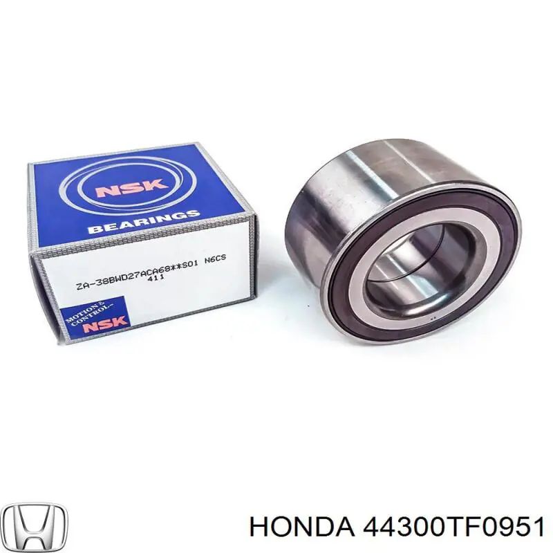 44300TF0951 Honda Подшипник ступицы передней