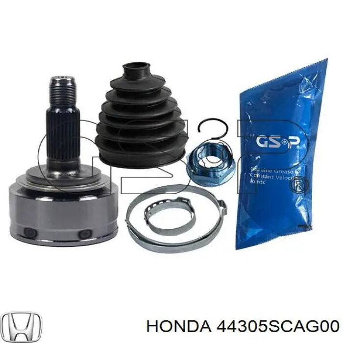 Купить 44305SCAG00 Honda Вал приводной правый