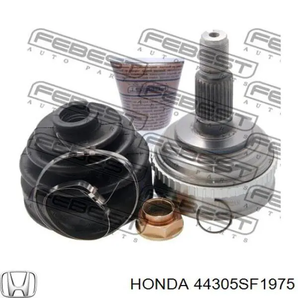 44305SF1975 Honda полуось (привод передняя левая)