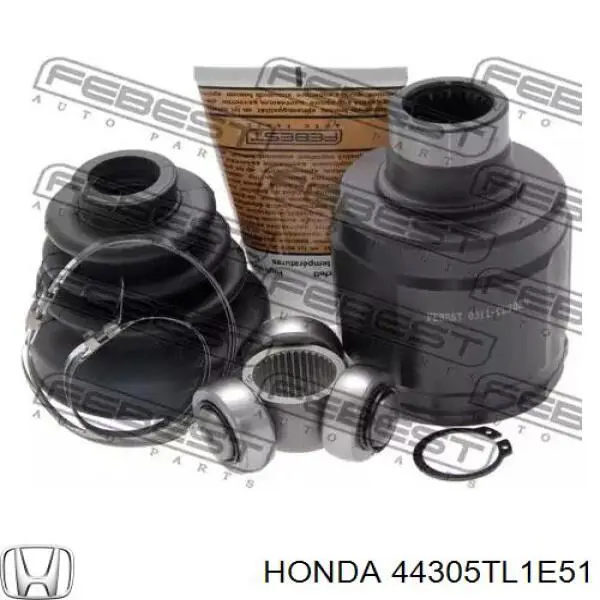 Полуось (привод) передняя правая 44305TL1E51 Honda