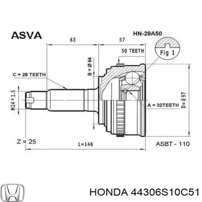Привод передний левый Q-fix Q1310410 цена, от 117.33 USD