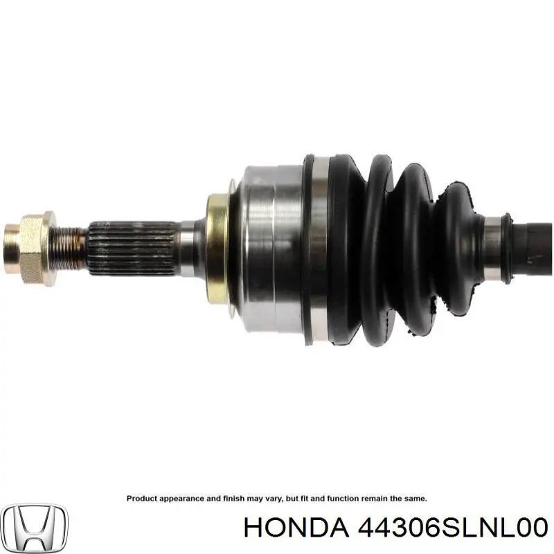 Полуось (привод) передняя левая HONDA 44306SLNL00