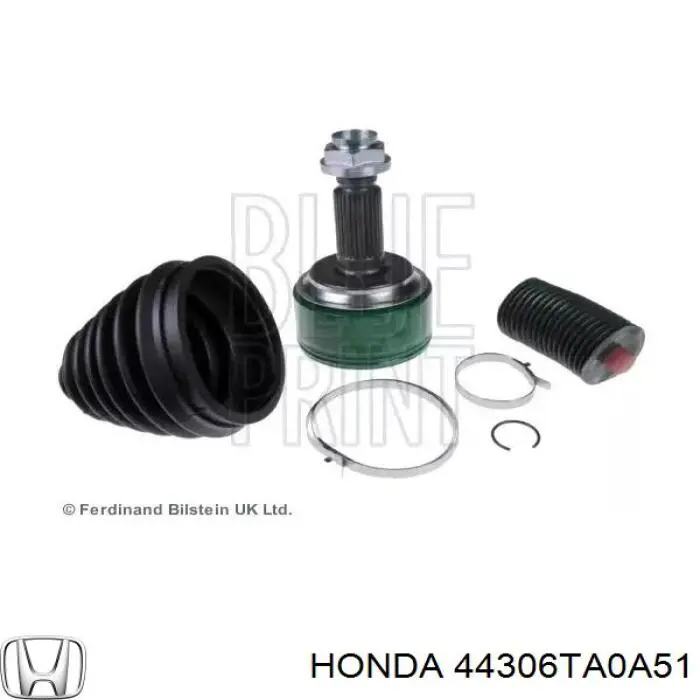 Левая полуось 44306TA0A51 Honda