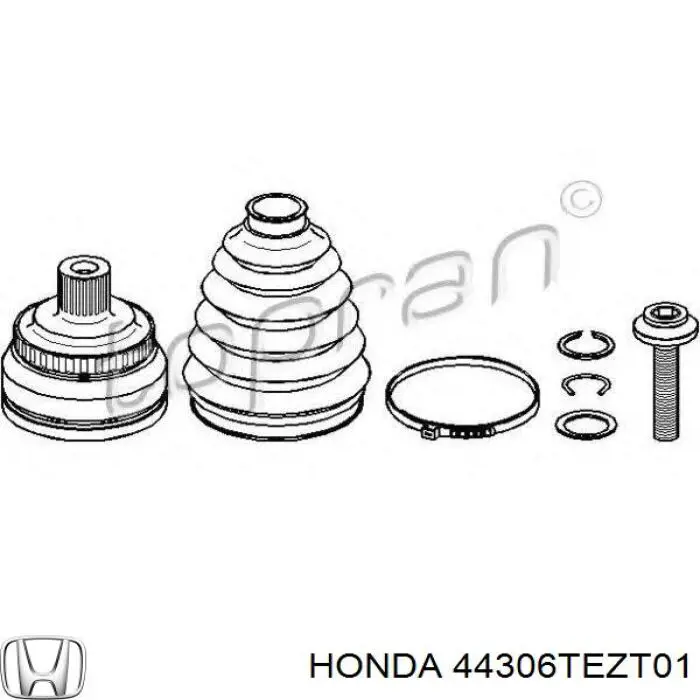  Honda 44306TEZT01 цена, от 240.93 USD