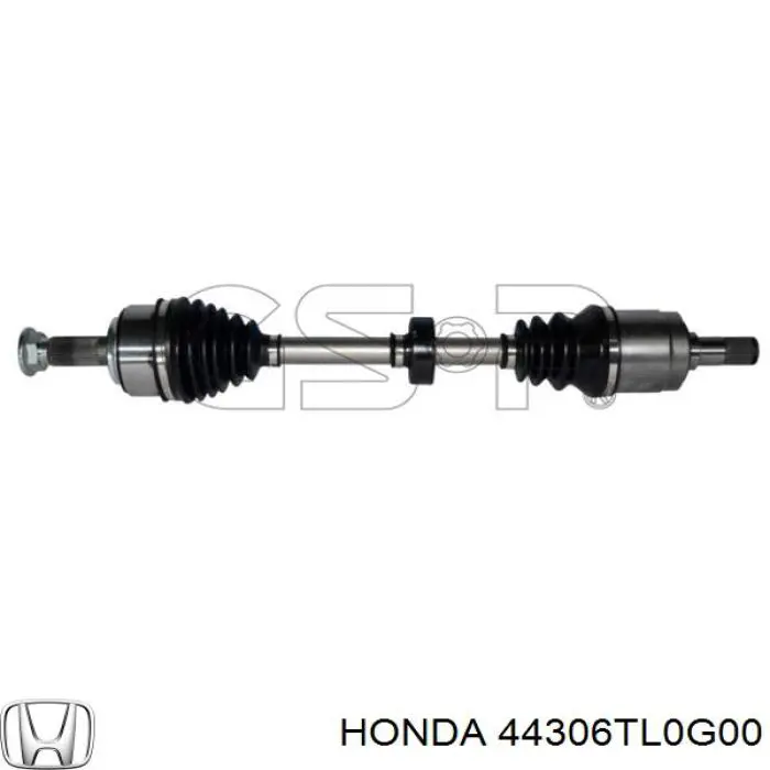 44306TL0G00 Honda Полуось передняя левая