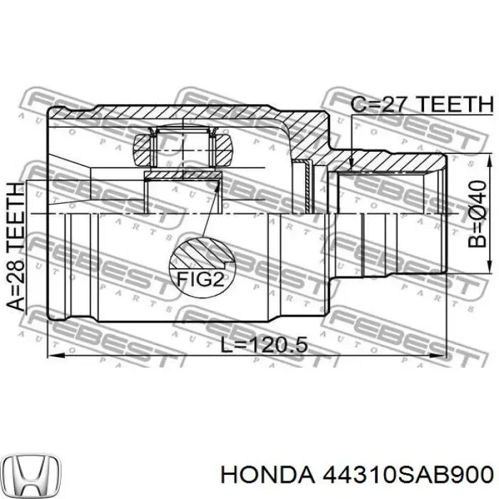  44310SAB900 Honda