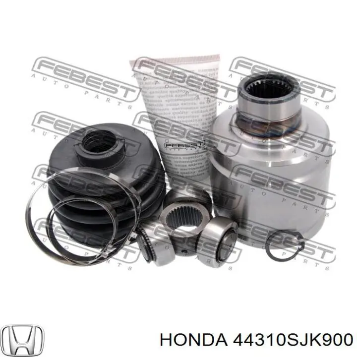 44305SJA000 Honda полуось (привод передняя правая)