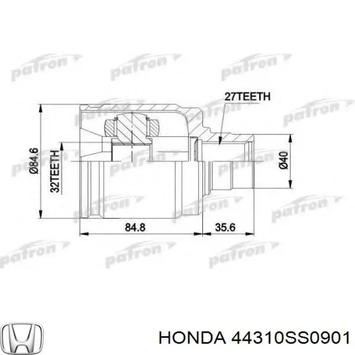  44310SS0901 Honda