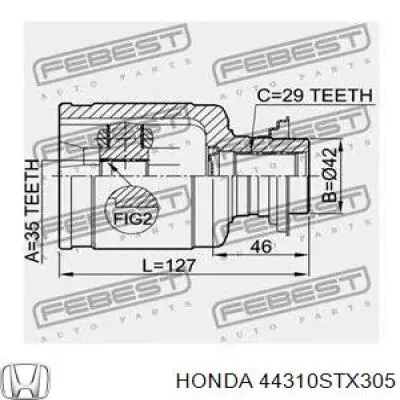 44310STX305 Honda шрус внутренний передний правый