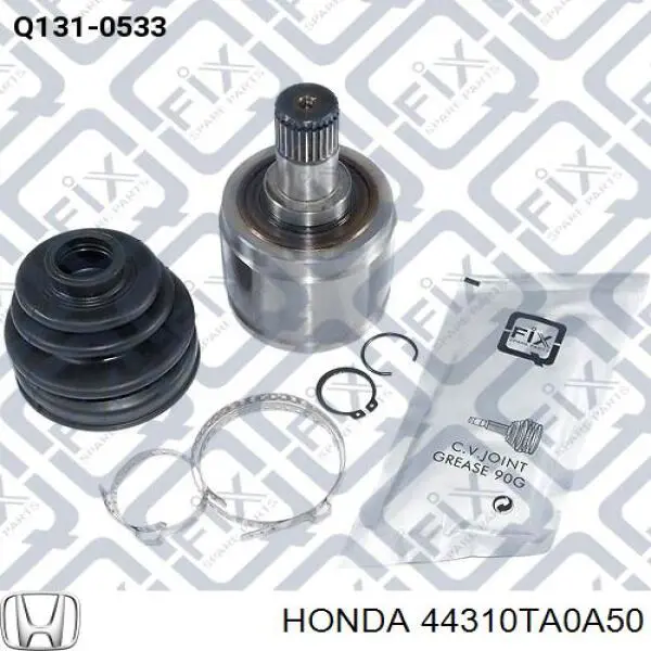 Шарнир угловых скоростей внутренний передний Honda 44310TA0A50 цена, от 95.02 USD